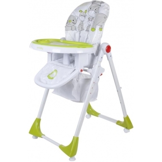 Krzesełko do karmienia Comfort Lux - zielony